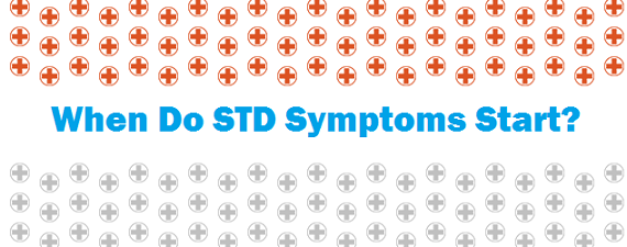 when do std symptoms start showing?